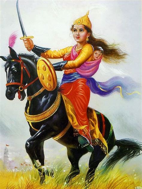 Rani Lakshmibai - The Fiery Queen of Jhansi from 1854-1858