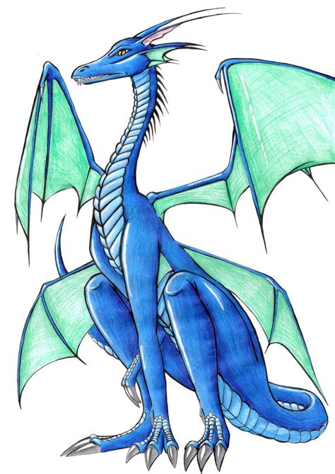 Azure Dragon by Kakashi-Kati on DeviantArt