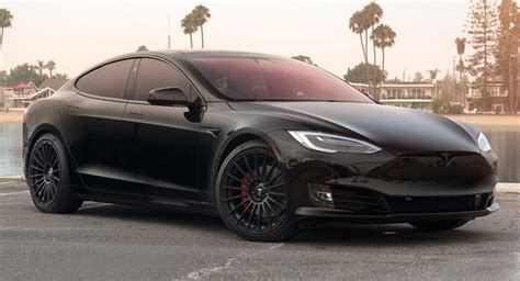 T Sportline Unveils A Sporty Tesla Model S P100D | Carscoops