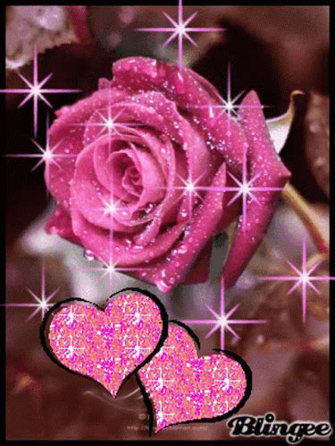 Rose Flower GIF - Rose Flower Sparkle - Discover & Share GIFs Blue Roses Wallpaper, Bling ...