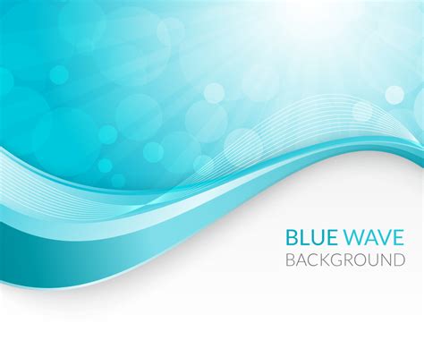 Blue Wave Background Vector Art & Graphics | freevector.com