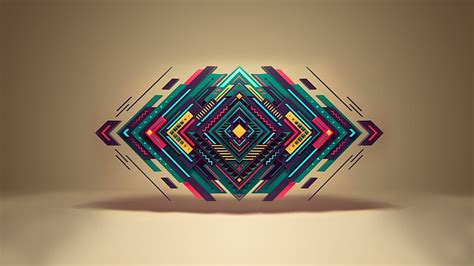 HD wallpaper: Abstract Polygonal Colorful Background HD Wallpaper, multicolored graphic ...