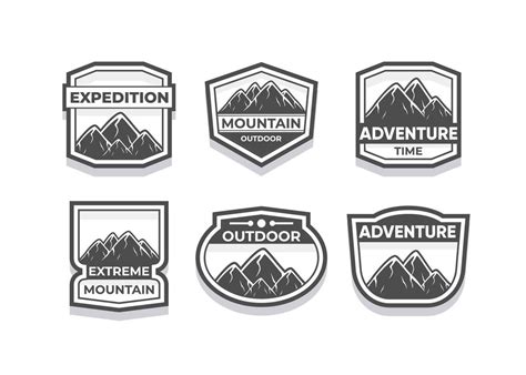 Explore Adventure symbol vector set 2929774 Vector Art at Vecteezy