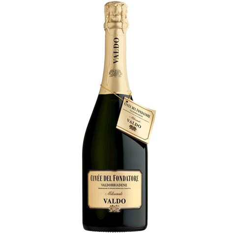 Valdobbiadene Prosecco Superiore DOCG Brut "Cuvée del Fondatore" - Valdo Prosecco of ...