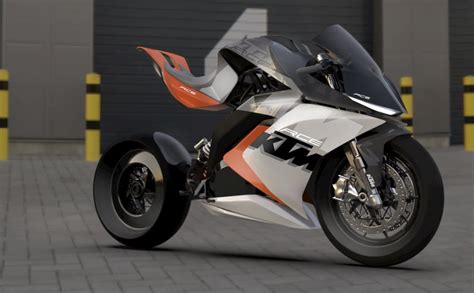 Indian designer envisions an 'electric' KTM RC motorcycle