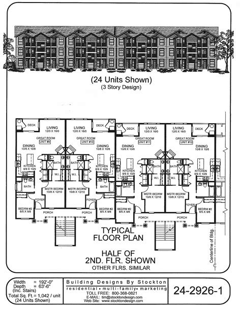 20 Unit Apartment Building Plans And Up | Togal.ai