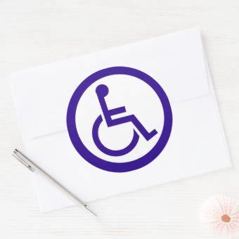 Handicap Sticker | Zazzle