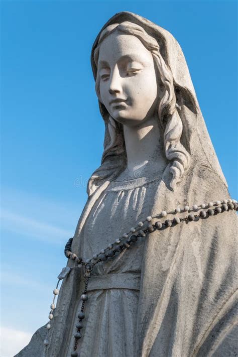 Virgin Mary Statue stock image. Image of faith, female - 144023733