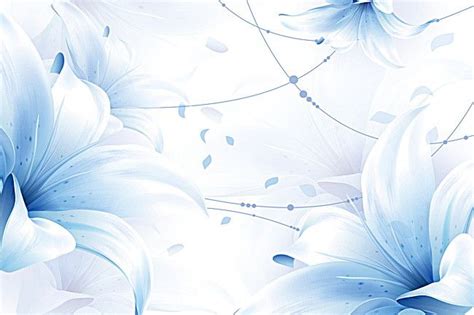 Free Blue, Flowers, Soft Background Images, Soft Blue Floral Background Photo Background PNG and ...