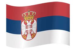 Serbia flag vector - country flags