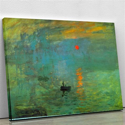 Sunrise by Monet Canvas Print or Poster | Canvas Art Rocks