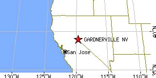 Gardnerville, Nevada (NV) ~ population data, races, housing & economy