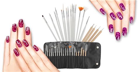 20 Piece Set: Professional Nail Art Kit