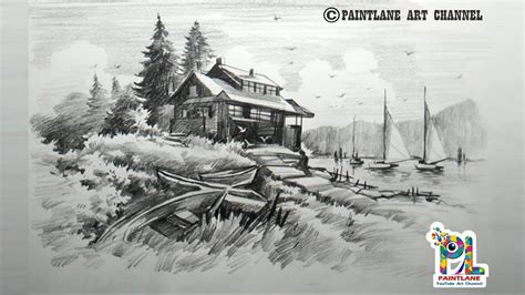 Aggregate 157+ landscape drawing pencil shading best - seven.edu.vn