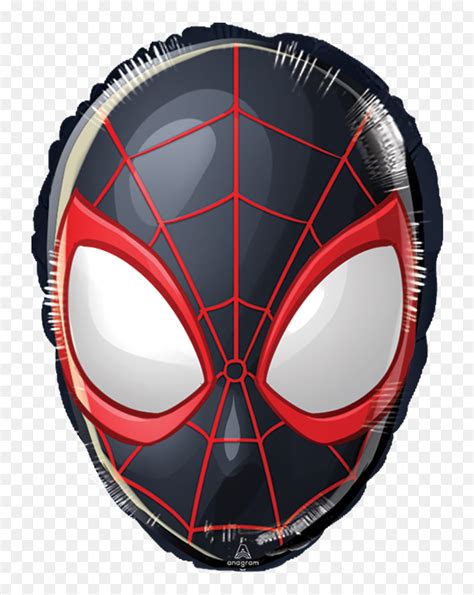 Spider-man Miles Morales Head - Miles Morales Spiderman Head, HD Png Download - vhv