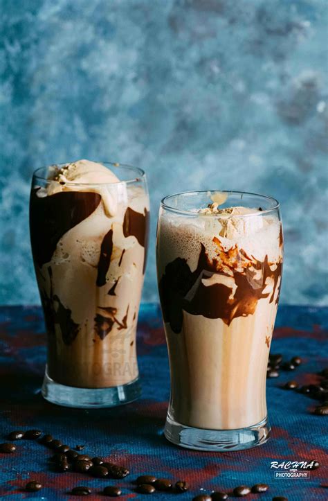 How to make perfect cold coffee recipe with ice cream - Rachna's Kitchen