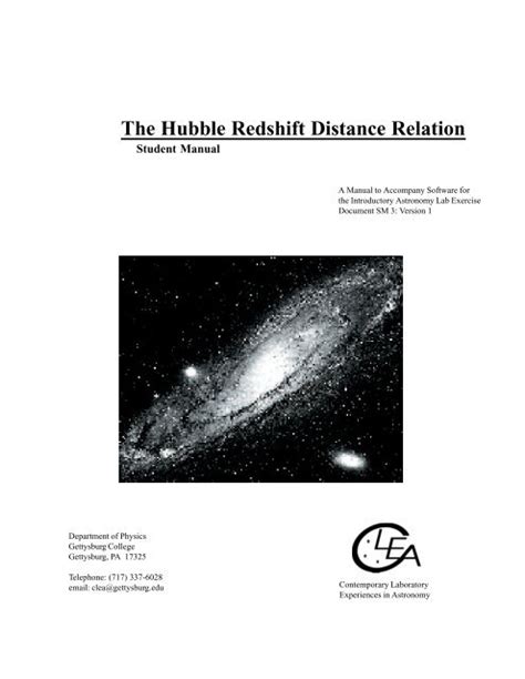 The Hubble Redshift Distance Relation