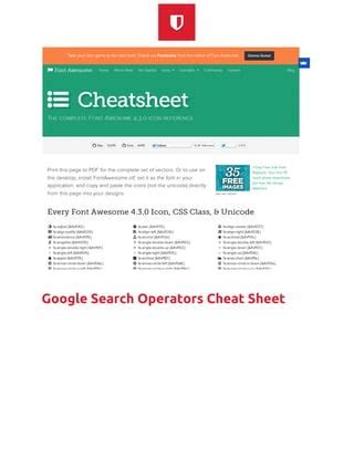 Cheat Sheet Collection | PDF