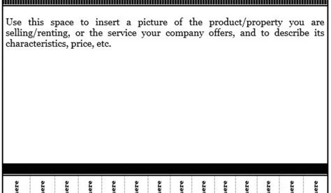 Free Printable Tear Off Flyer Templates 8 Free Sample Tear Off Flyer Templates Printable Samples ...