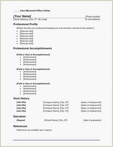 Microsoft Office Resume Templates Free Of How to Have A Fantastic Fice Resume ...