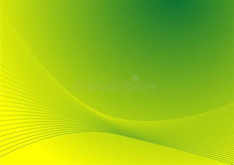 Abstract Lines Green stock illustration. Illustration of decorative - 4678943