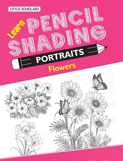 Learn Pencil Shading Portraits - FLOWERS