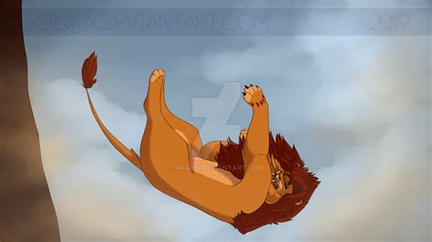 [the lion king] mufasa's fall by siiqmx on DeviantArt