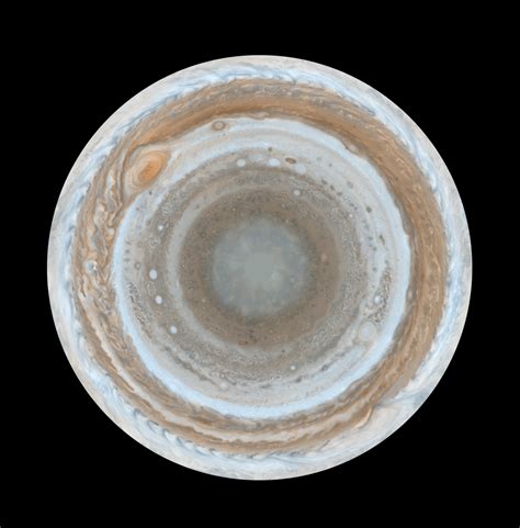 Cassini's Best Maps of Jupiter (South Polar Map) | NASA Jet Propulsion Laboratory (JPL)