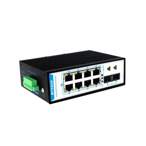 24 Port Gigabit Ethernet Rackmount Switch Managed Industrial Switch For NVR