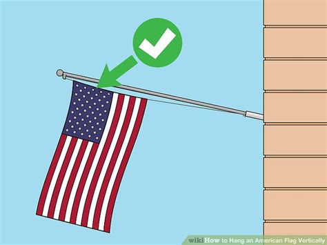 How to Hang an American Flag Vertically: 7 Steps (with Pictures)