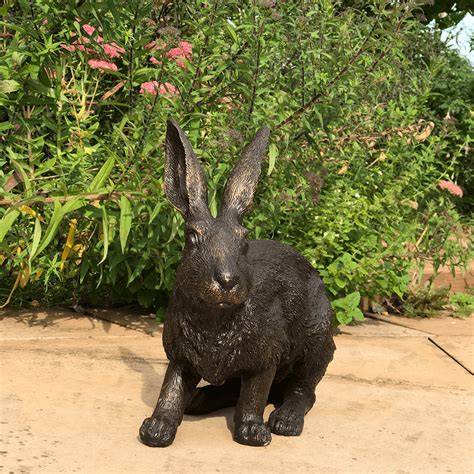 Bronze Rabbit Garden Statue - Beautiful Hand Crafted Designs