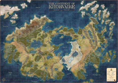 Eberron Map