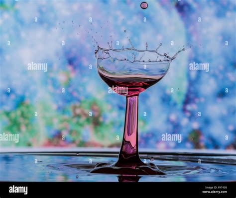 splash drop art water drops Stock Photo - Alamy