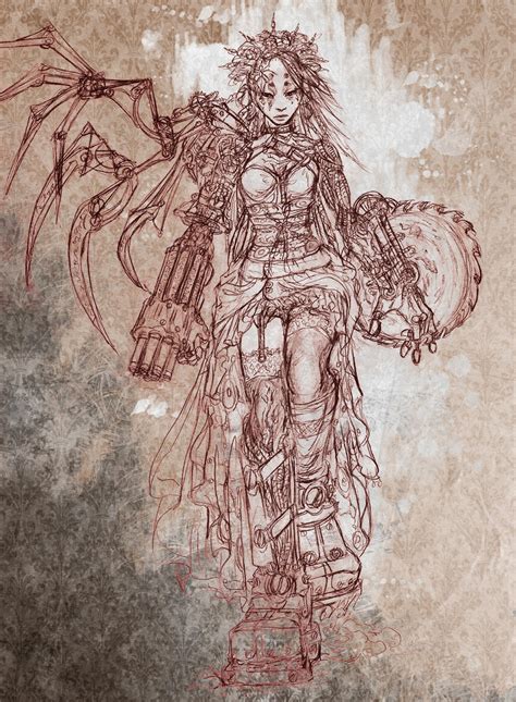 Steampunk Cyborg by Yahirin on DeviantArt