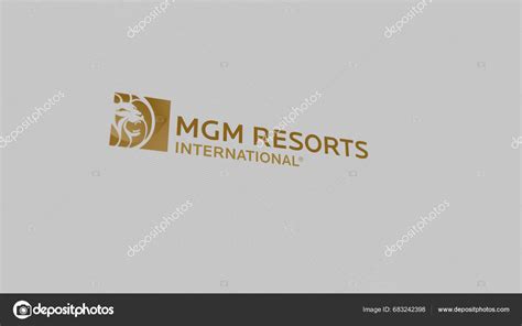 Logo Mgm Resorts White Wall Screens Mgm Resorts Brand Device – Stock Editorial Photo ...