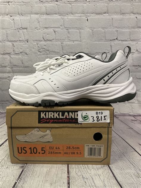 Kirkland Signature Mens Athletic Shoes White Size 10.5 Memory Foam New With Box | SidelineSwap