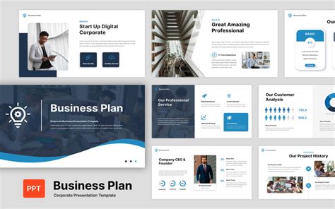 Business Plan Multipurpose Presentation PowerPoint Template