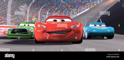 CHICK HICKS LIGHTNING MCQUEEN & KING CARS (2006 Stockfoto, Bild: 31233557 - Alamy