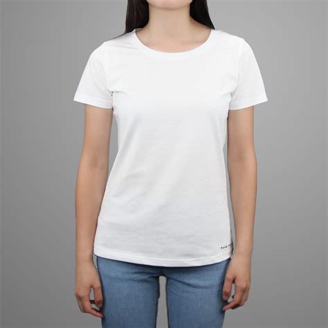 Plain T-shirt Women (White) - Posh Josh