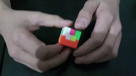 How To Solve A Keychain Puzzle Cube - YouTube