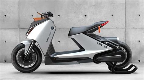 Design Studio Envisions Futuristic BMW K04-55 Scooter