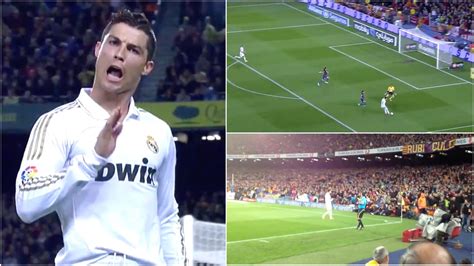 Cristiano Ronaldo silenced Camp Nou with legendary ‘calma’ celebration in 2012