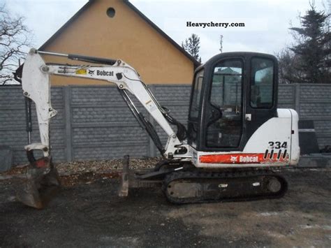 Bobcat 334 2005 Mini/Kompact-digger Construction Equipment Photo and Specs