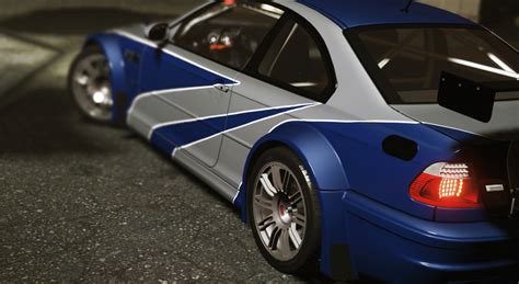 BMW M3 GTR E46 NFS MW [4k livery] [Add-On] - GTA5-Mods.com