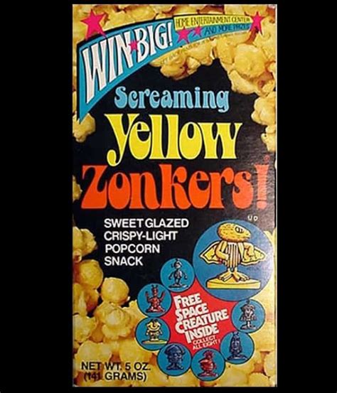 Screaming Yellow Zonkers (History, Marketing & Commercials) - Snack History