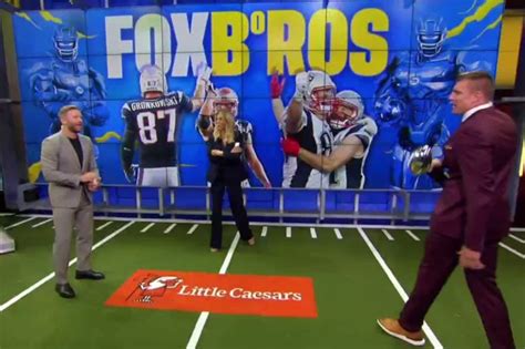 Rob Gronkowski and Julian Edelman leave viewers stunned on FOX NFL kickoff as fans call for them ...