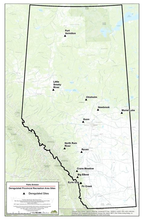 Alberta Creates Two New Provincial Parks, Increases Total Land Area of Two, and Redesignates 10 ...