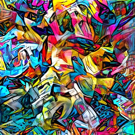 Artificial Intelligence Art by Al Kratzer | Artificial intelligence art, Abstract, Painting