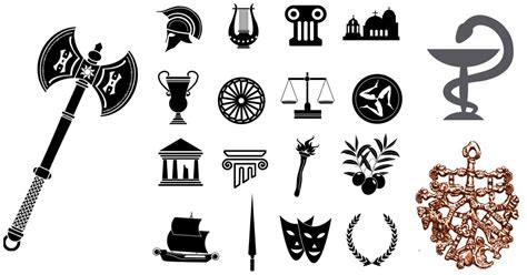 Collection of ancient and modern Roman Symbols and their meanings. Italian Symbols, Ancient ...