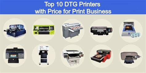 Top 10 DTG Printers in 2024 with Price for Print Business - ImprintNext Blog